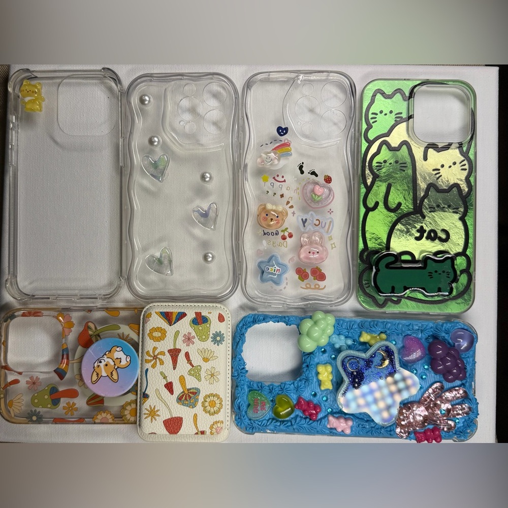 Assorted Decorative Phone Cases